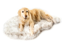 Faux Fur Dog Bed