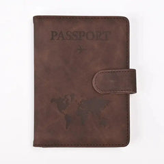 PU Leather Passport and Card Holder