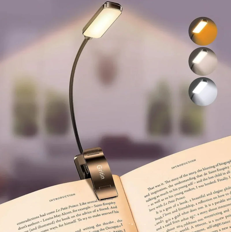 Minimalist LED Rechargeable Book Light