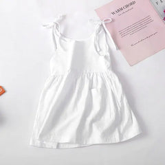 Sleeveless Cotton Toddler Dress